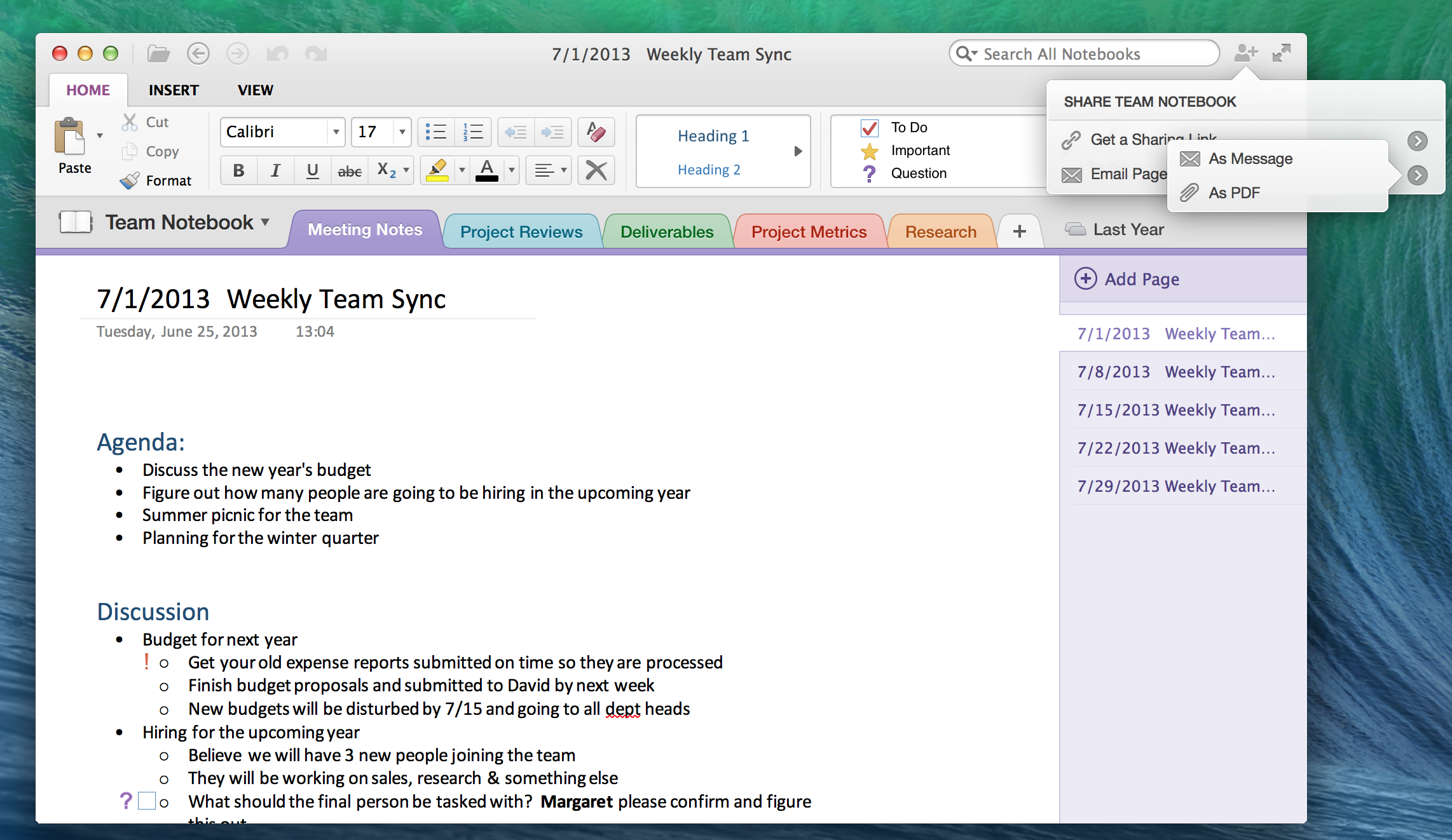 onenote for mac to onenote for pc